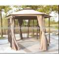 TOIT DE TISSU en aluminium Tente de jardin de luxe Gazebo outoddr